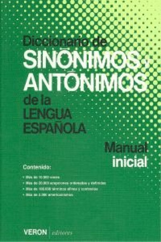 Kniha DICCIONARIO SINONIMOS-ANTONIMOS DE LA LENGUA ESPAñOLA 
