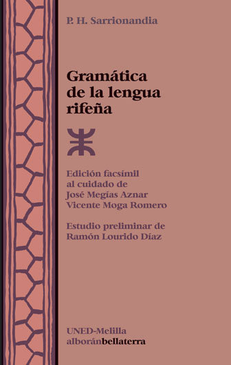 Kniha GRAMATICA DE LA LENGUA RIFEÑA SARRIONANDIA