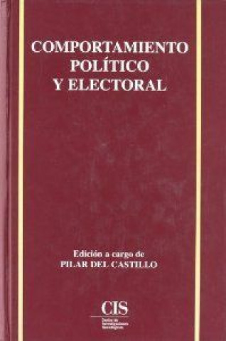 Kniha Comportamiento político y electoral CASTILLO
