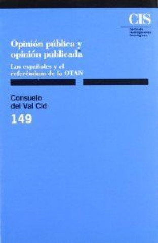 Kniha Opinión pública y opinión publicada del Val Cid