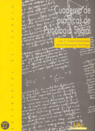 Boek CUADERNOS DE PRACTICAS DE PSICOLOGIA SOCIAL OCEJA FERNANDEZ