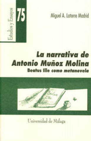 Carte La narrativa de Antonio Muñoz Molina. [Beatus Ille] como metanovela Latorre Madrid