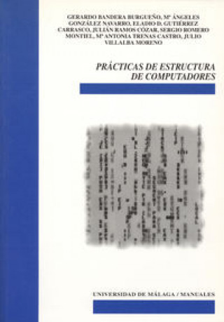 Knjiga Prácticas de estructura de computadores TRENAS CASTRO