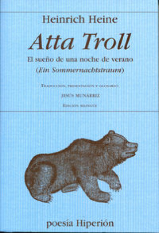 Kniha Atta Troll. El sueño de una noche de verano Heine