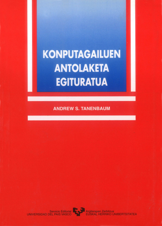 Kniha Konputagailuen antolaketa egituratua Tanenbaum
