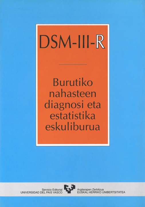 Könyv DSM-III-R. Burutiko nahasteen diagnosi eta estatistika eskuliburua 