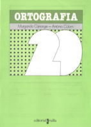 Buch Ortografia 20 CANONGE I BURGUES