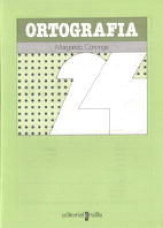 Kniha Ortografia 24 CANONGE I BURGUES