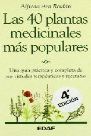 Carte Las 40 plantas medicinales más populares Ara Roldán