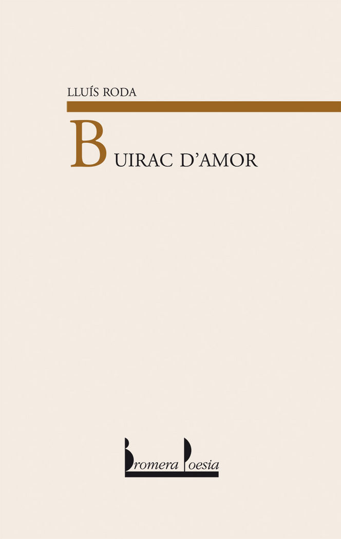 Kniha Buirac d'amor Roda Balaguer
