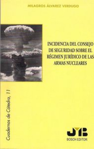 Kniha Incidencia del Consejo de Seguridad sobre el Régimen Jurídico de las Armas nucleares. Álvarez Verdugo