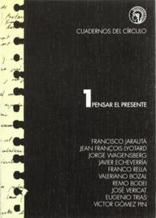 Knjiga PENSAR EL PRESENTE JARAUTA