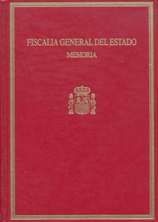 Carte MEMORIA DE LA FISCALIA GENERAL DEL ESTADO 2006 MINISTERIO DE JUSTICIA