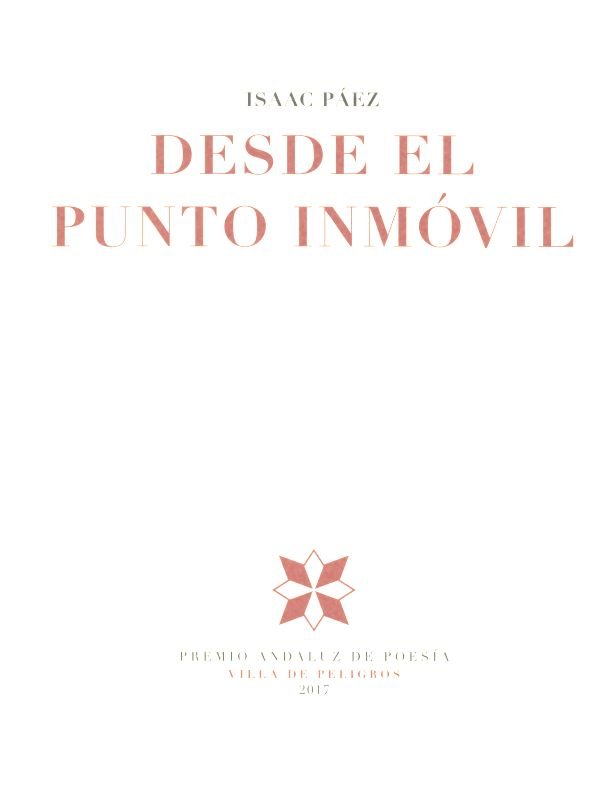 Boek Desde el punto inmóvil Páez Catalán