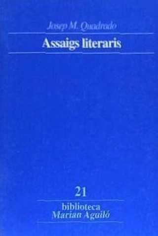 Book Assaigs literaris Quadrado