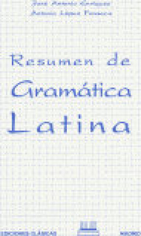 Kniha Resumen de gramática latina ENRIQUEZ