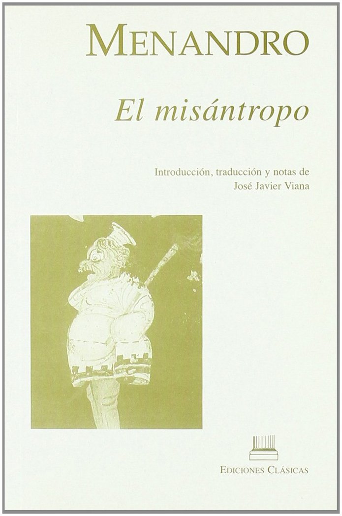 Knjiga MISANTROPO, EL MENANDRO