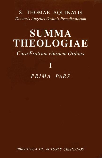 Книга Summa Theologiae. I: Prima pars Santo Tomás de Aquino
