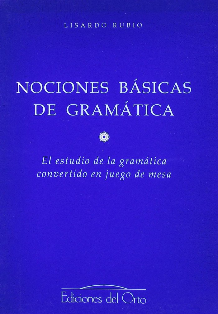 Knjiga Nociones básicas de gramática RUBIO FERNANDEZ