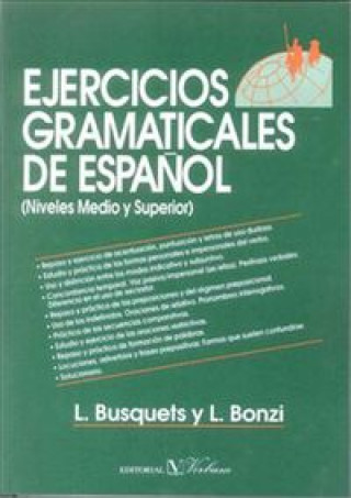 Kniha Ejercicios gramaticales de español Busquets