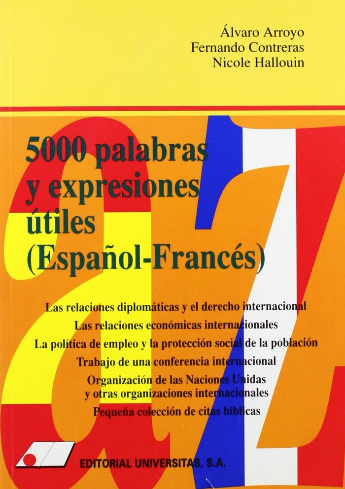 Kniha 5000 palabras y expresiones oetiles (español-francés) Arroyo Ortega