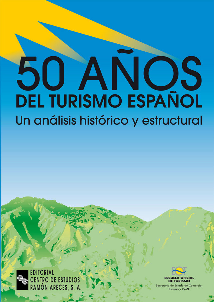 Carte 50 Años del turismo español Bayón Mariné
