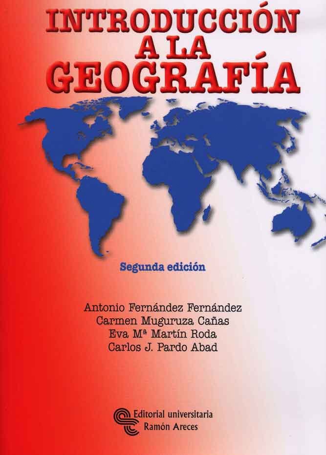 Knjiga Introducción a la Geograf­a FERNANDEZ FERNANDEZ