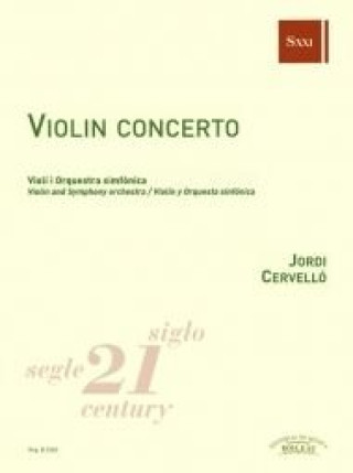 Book Violin - Concerto Cervelló
