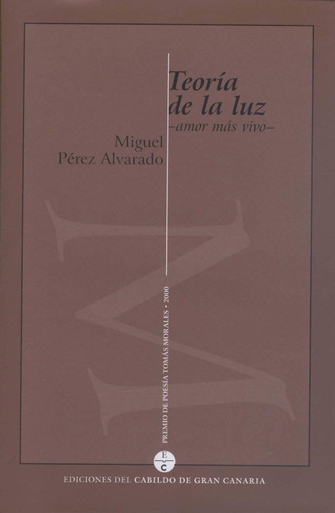 Knjiga TEORIA DE LA LUZ PEREZ ALVARADO