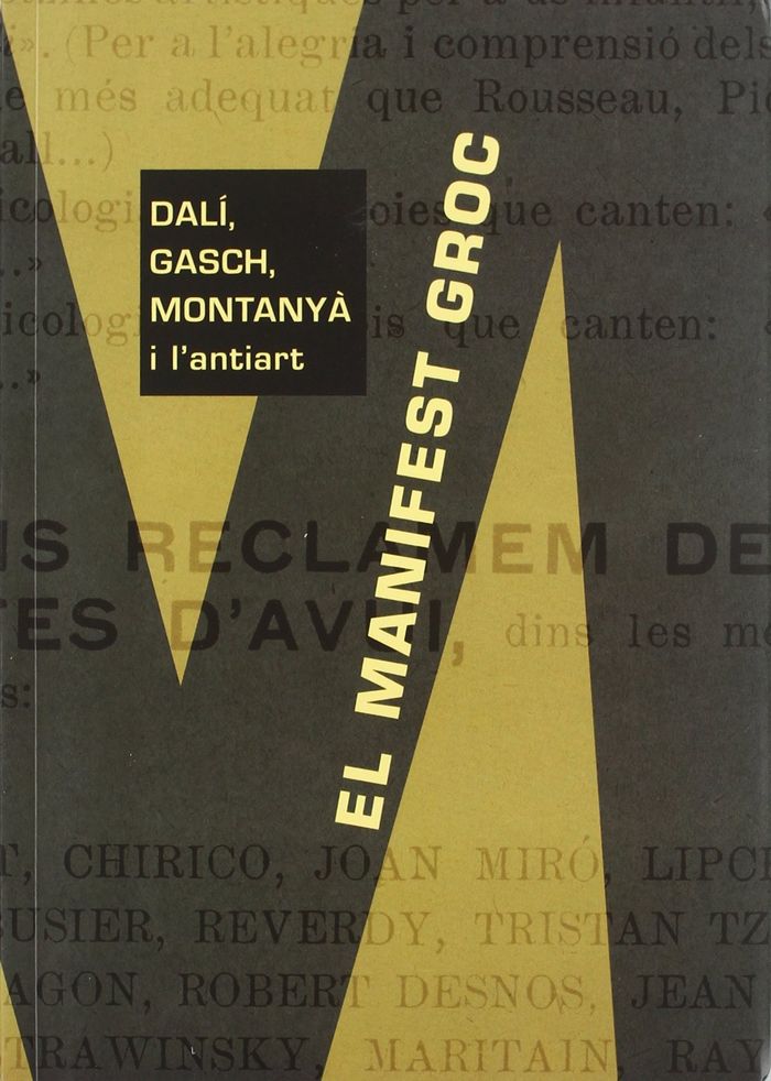 Libro El manifest groc Minguet Batllori