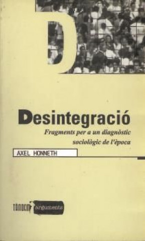 Buch DESINTEGRACIO HONNETH