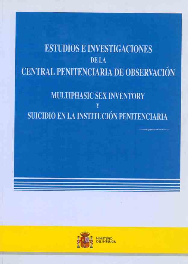 Kniha Estudios e investigaciones de la Central Penitenciaria de Observación 