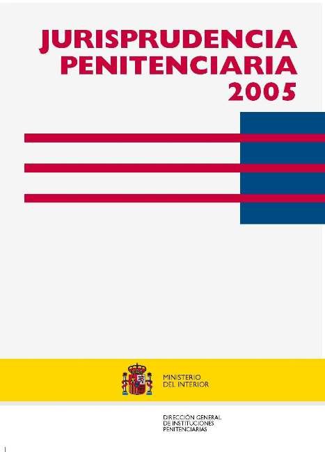 Knjiga Jurisprudencia penitenciaria 2005 