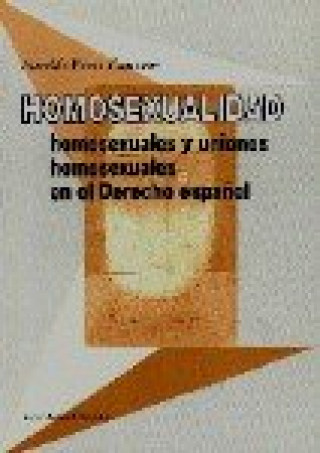 Knjiga HOMOSEXUALIDAD PEREZ CANOVAS