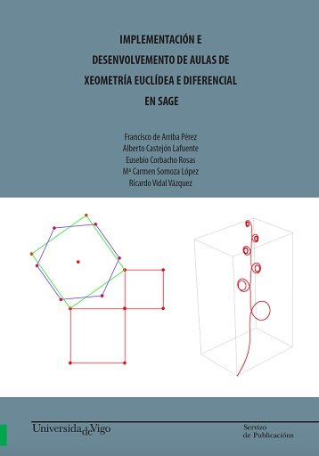 Könyv Implementación e desenvolvemento de aulas de xeometría euclídea e diferencial en SAGE. De Arriba Pérez