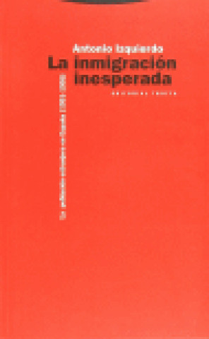 Kniha INMIGRACION INESPERADA IZQUIERDO