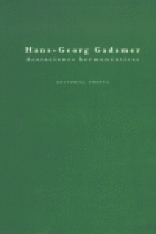 Könyv Acotaciones hermenéuticas Gadamer