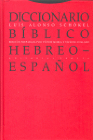 Buch Diccionario bíblico hebreo-español Alonso Schökel