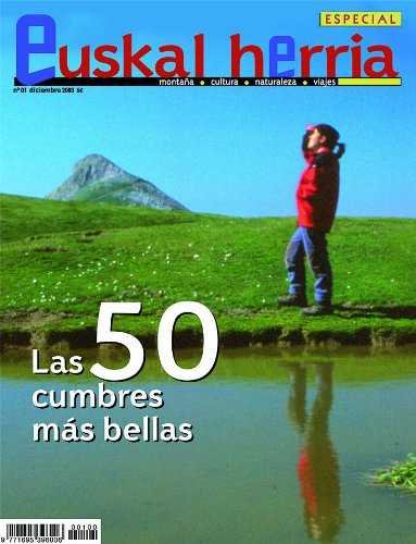 Книга Las 50 cumbres más bellas de Euskal Herria 