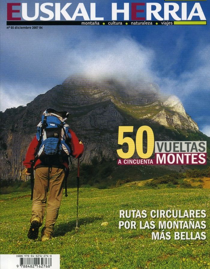 Könyv 50 VUELTAS A 50 MONTES TXINPARTETAN S.L.