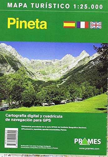 Knjiga MAPA TURISTICO DE PINETA, E 1:2500 AAVV