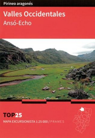 Knjiga Mapa Top 25 Valles Occidentales. Ansó-Echo 