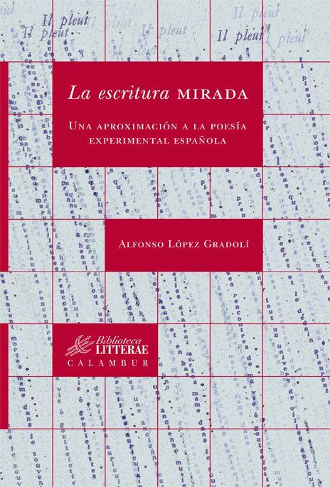 Knjiga La escritura mirada López Gradolí