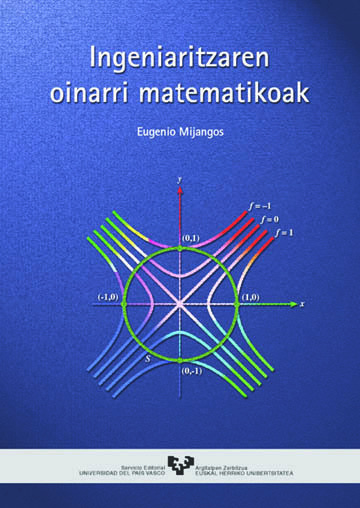 Kniha Ingeniaritzaren oinarri matematikoak Mijangos Fernández