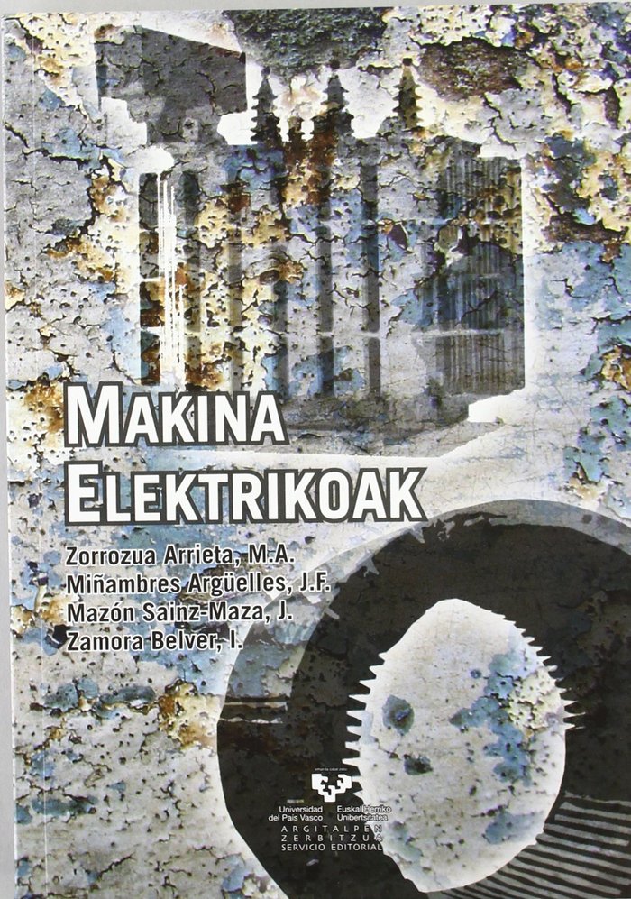 Könyv Makina elektrikoak Zorrozua Arrieta