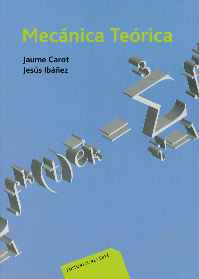 Книга Mecánica Teórica Carot Giner