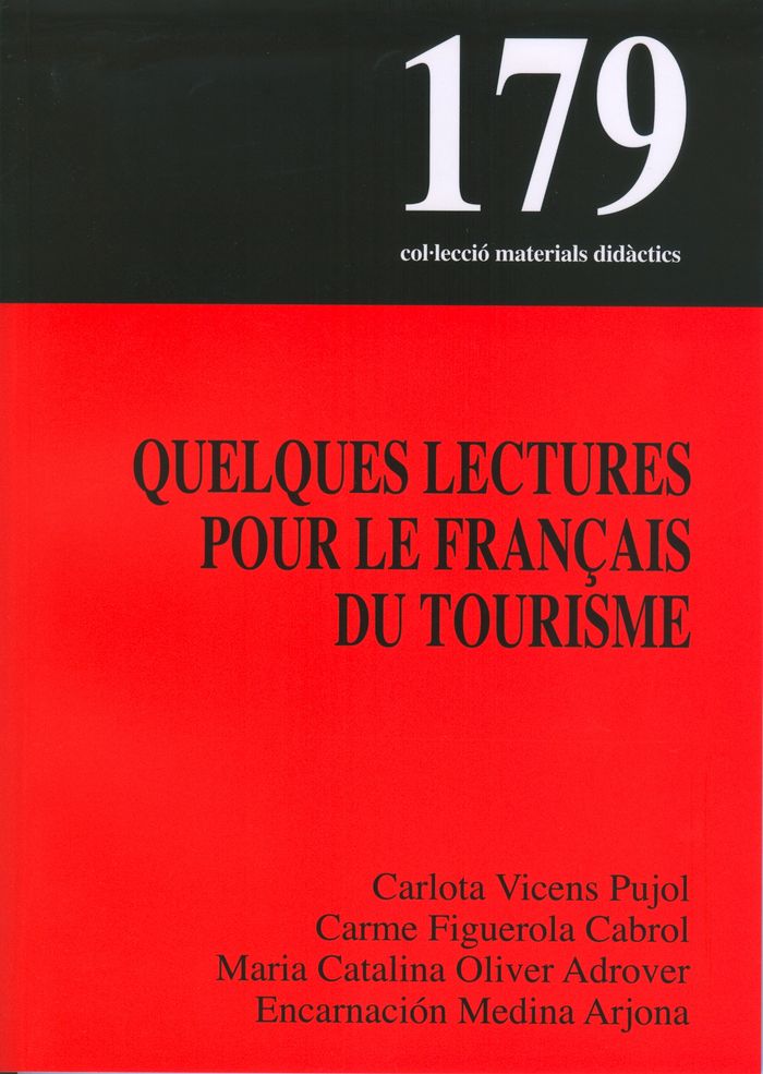 Könyv Quelques lectures pour le français du tourisme Vicens Pujol