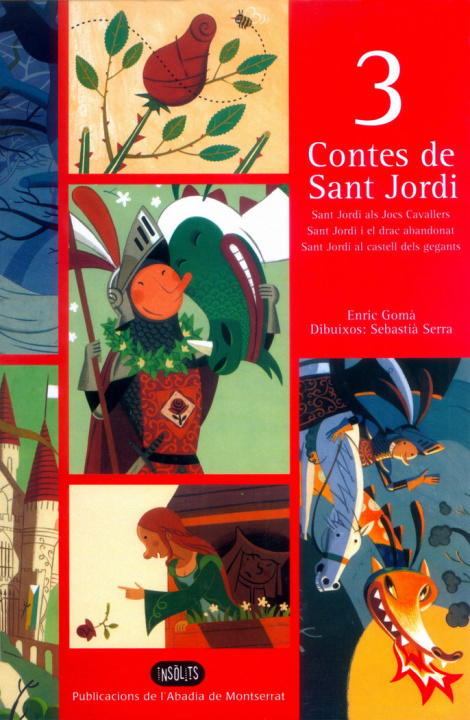 Könyv 3 Contes de Sant Jordi GOM· I RIBAS