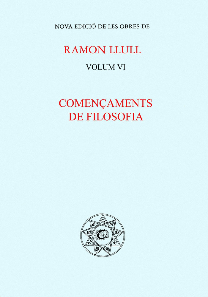 Boek Començaments de filosofia Llull
