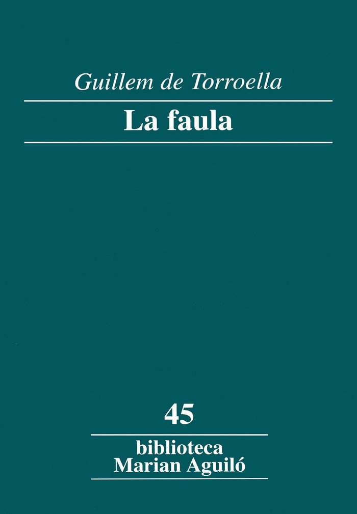 Knjiga La faula Torroella